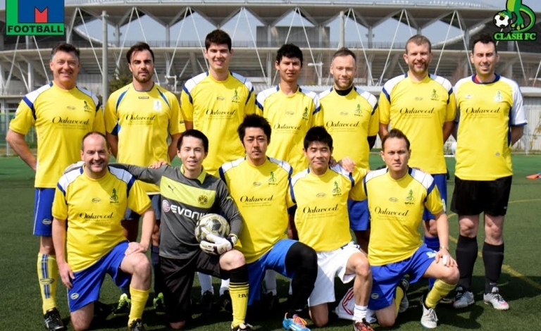 Clash TML 13: Back Row: Dave Donyo, Gavin Evans, Federico Bertani, Mohamed Bouziane, Paul James, Ian Webster(C), Ben Jennings Front Row: Matt Kershaw, Suguru Tsuda, Toshiaki Usuba, Yasuyuki Kataoka and Matt Fuller.
