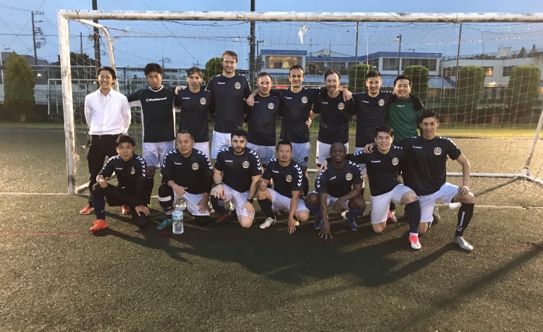 TML16: Back Row: Tsuyoshi Yamakawa, Hideaki Morikawa, Tobias Long, Luke Savory, Sam Anysley, Riaz Donaldson, David Bennet, Thomas De Groot, Eiji Ishikawa Front Row: Ryuichi Yano, Toru Doubayashi, Graeme Gilchrist, Atsushi Kimono, Edwin Gambia, Ryota Ohne, Ryosuke Urai